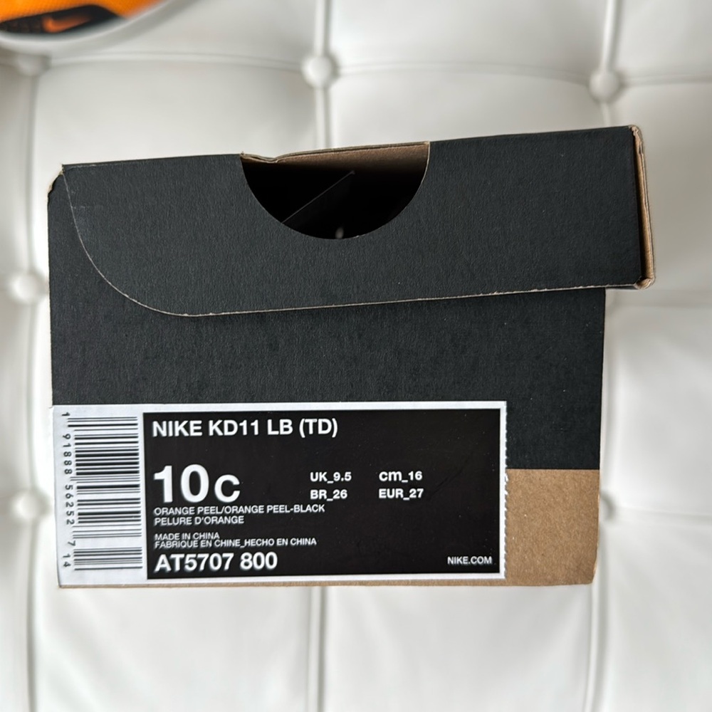 Nike Kevin Durant XI kid shoe 10C - Picture 11 of 12